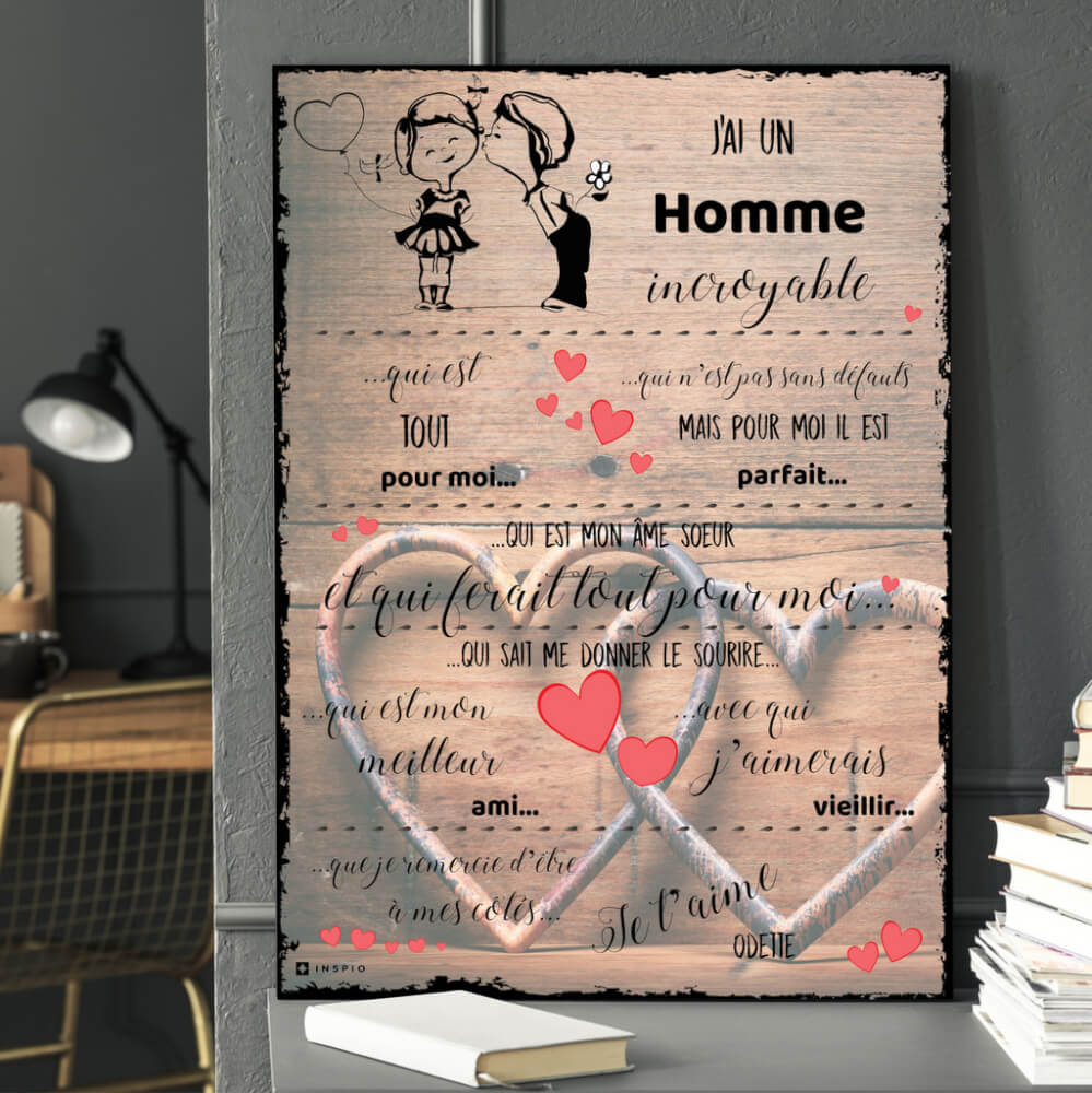 amour pour homme