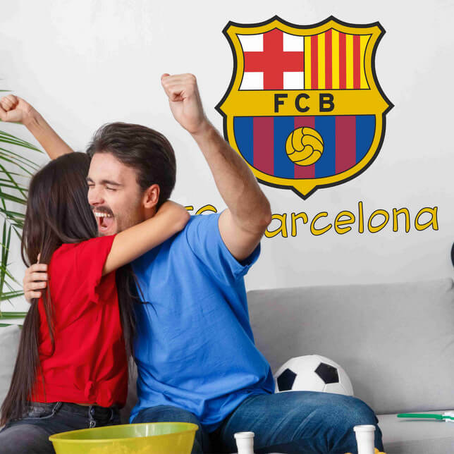 Sticker mural FC Barcelona