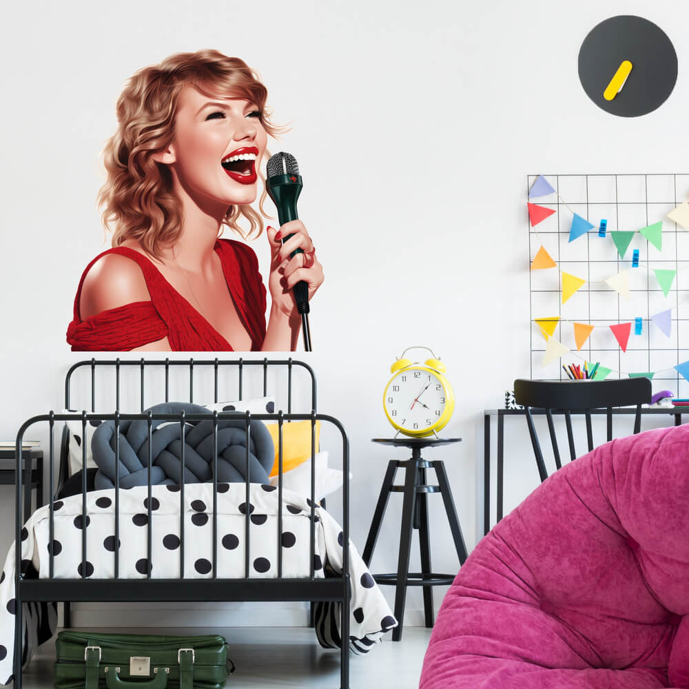 Stickers muraux pour filles - Taylor Swift